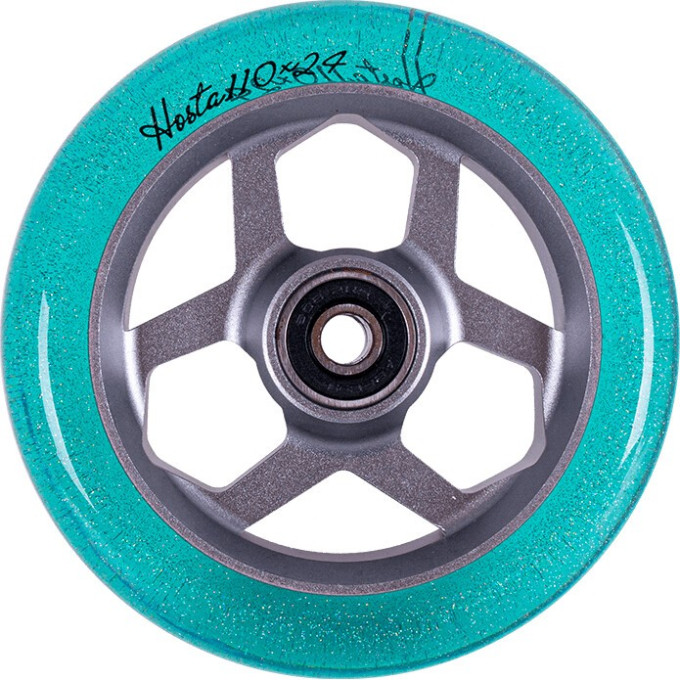 Колесо TECH TEAM для самоката X-Treme 110*24мм, Hosta, emerald NN010286