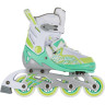Ролики TECH TEAM OCTAVA 2021 зеленые, размер 27-30 NN004214